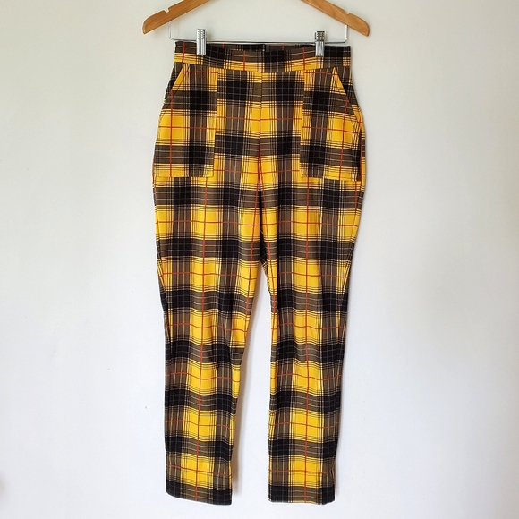 🌟HOST PICK🌟 BlackMilk Tartan Grunge Cuffed Pants (Small) - Picture 2 of 9